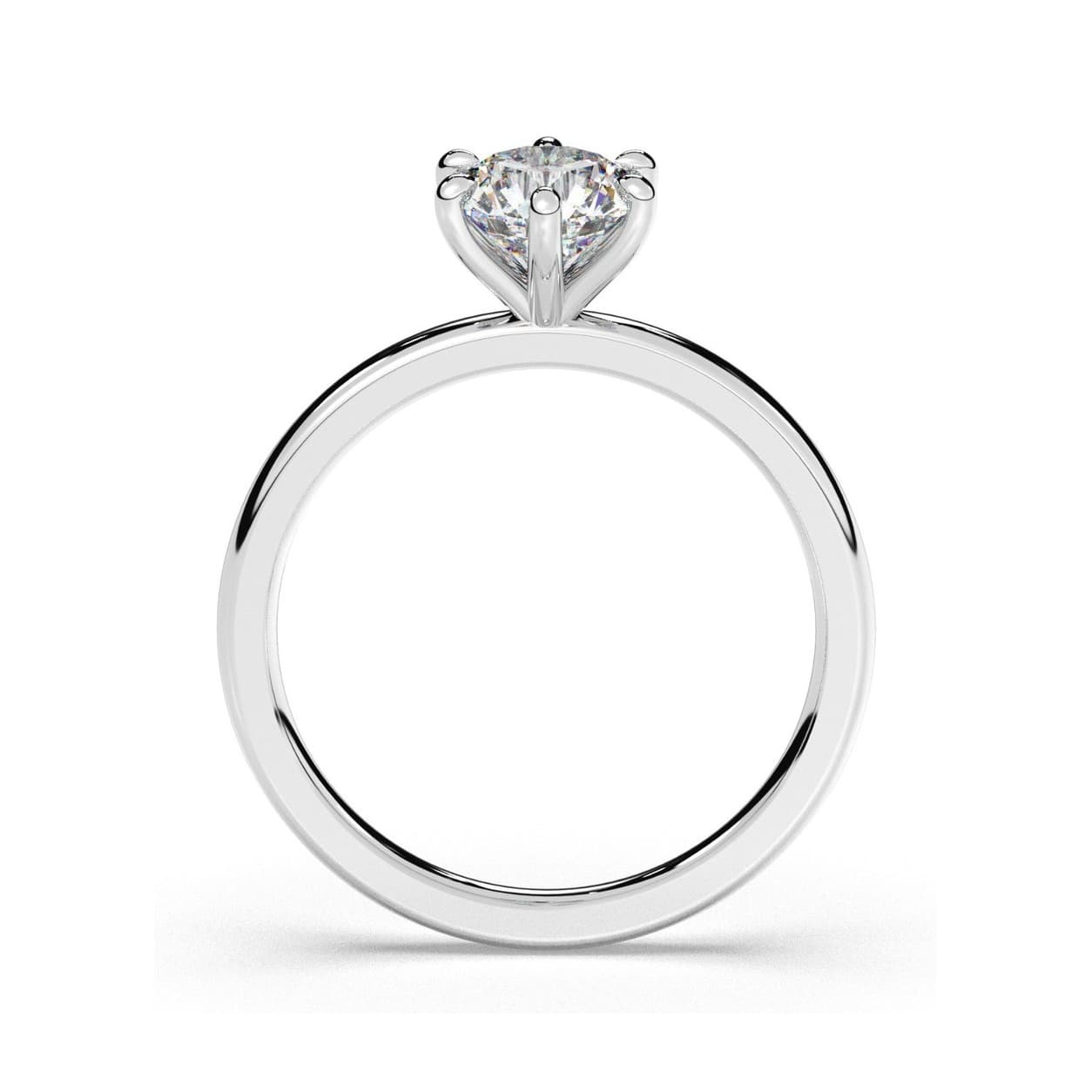 Solitaire seen through the band