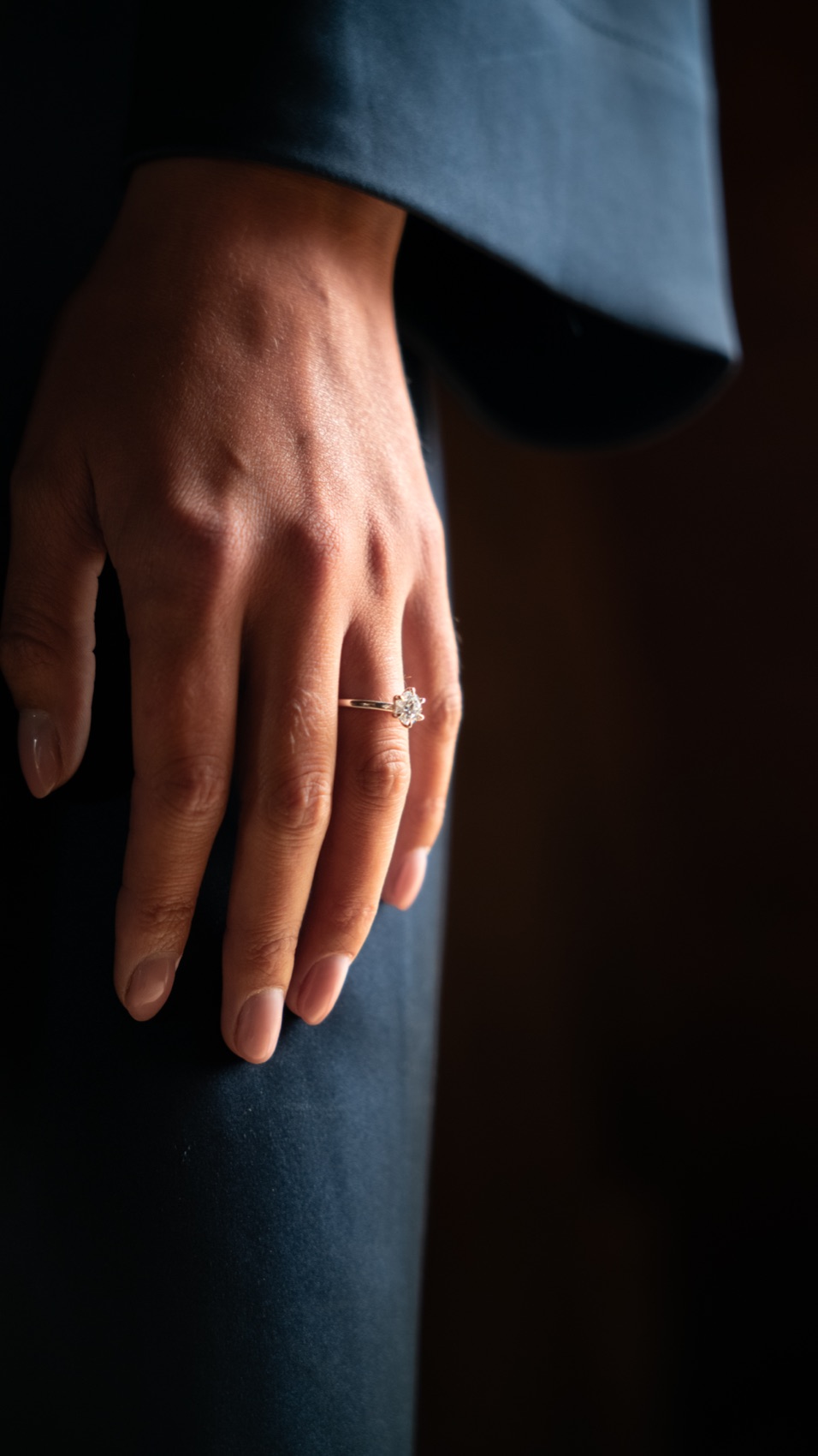 Couple's hands